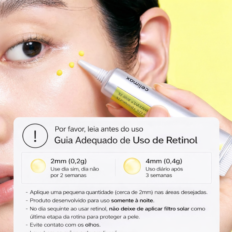 Celimax Retinol Shot – Tratamento Facial Anti-Idade