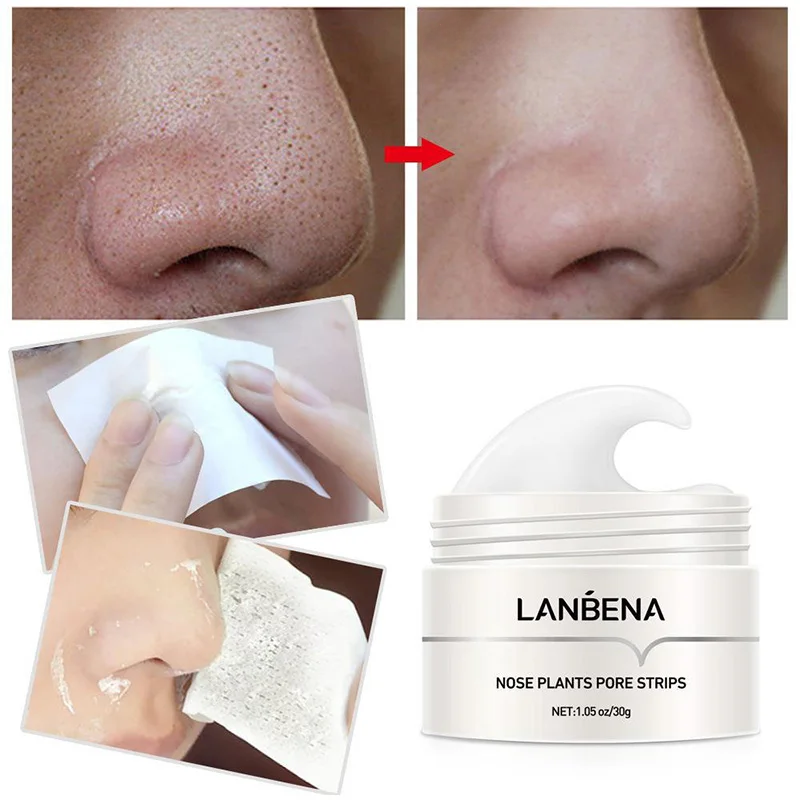 Máscara de Limpeza Nasal com Aloe Vera - Remova Cravos e Acnes com Eficácia Lanb