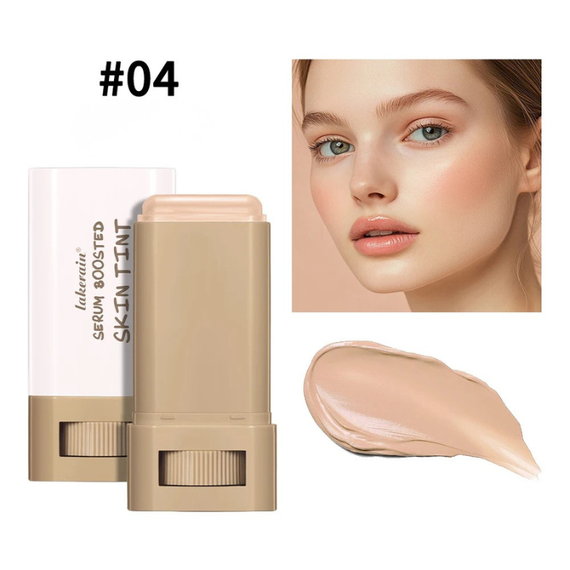 Base Stick Coreana de Colágeno – Efeito Natural Glow com Ácido Hialurônico