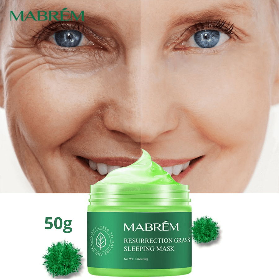 MABREM Máscara Facial Hidratante Anti-envelhecimento - Clareamento e Nutrição