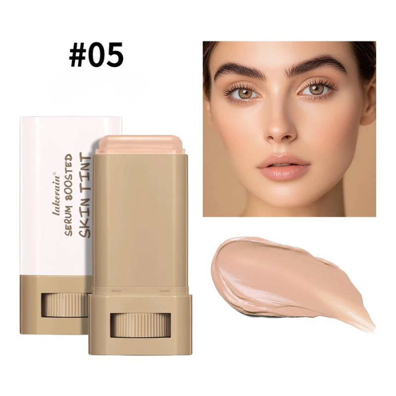 Base Stick Coreana de Colágeno – Efeito Natural Glow com Ácido Hialurônico