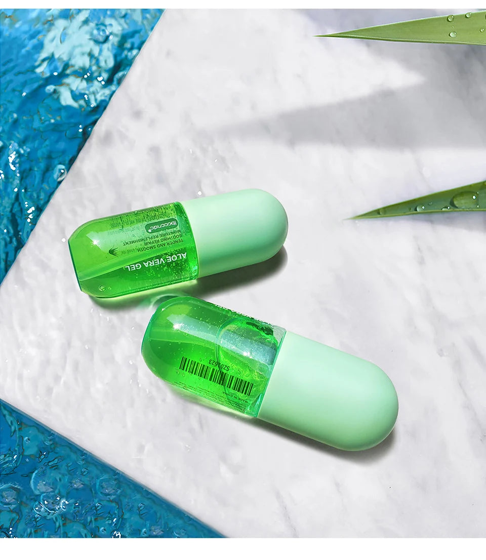 Gel Calmante Natural de Aloe Vera - Hidratação Profunda e Controle de Oleosidade