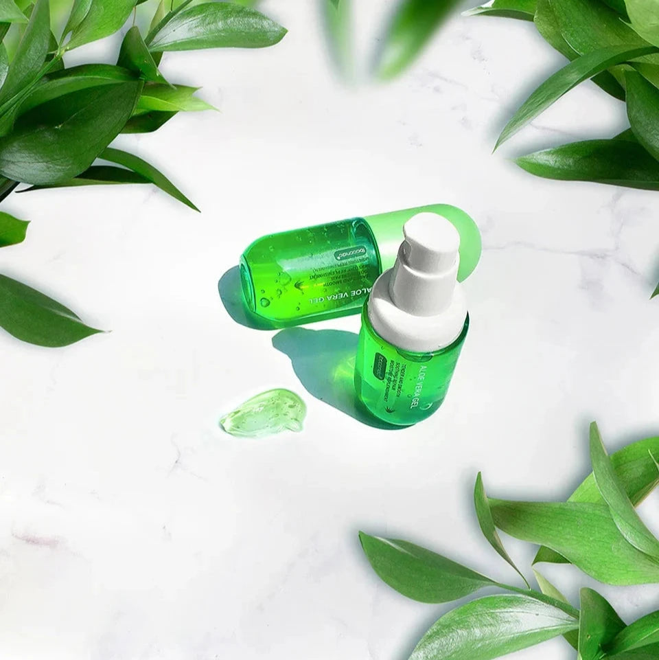 Gel Calmante Natural de Aloe Vera - Hidratação Profunda e Controle de Oleosidade
