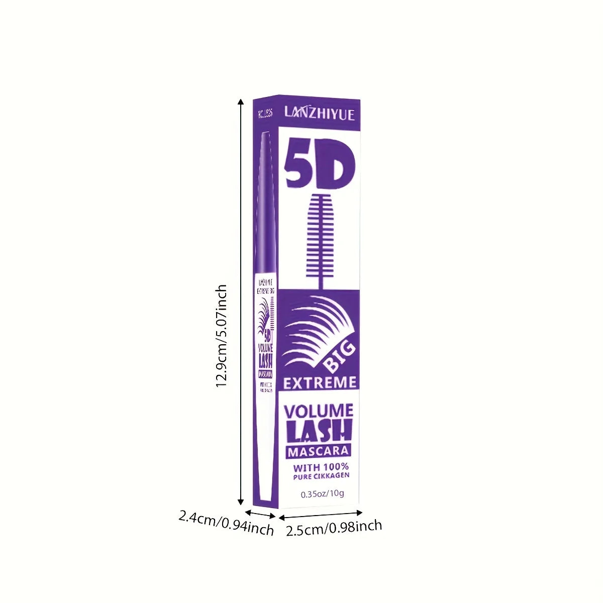 5D Extreme Volume Lash Mascara – Cílios Extremamente Volumosos e Curvados