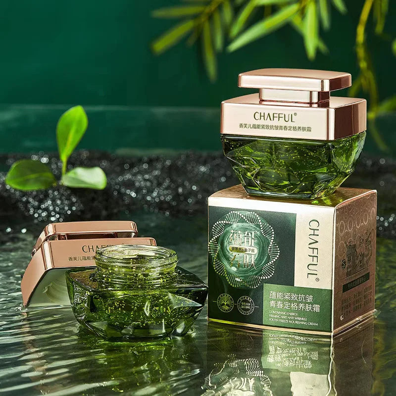 Creme Nutritivo Antioxidante e Antienvelhecimento CHAFFUL com Extratos Vegetais