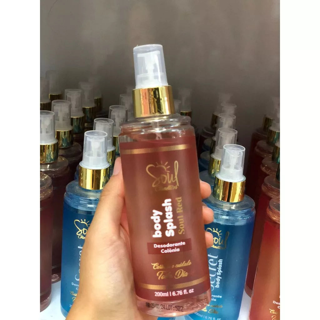 Body Splash Soul Cosméticos 200ml
