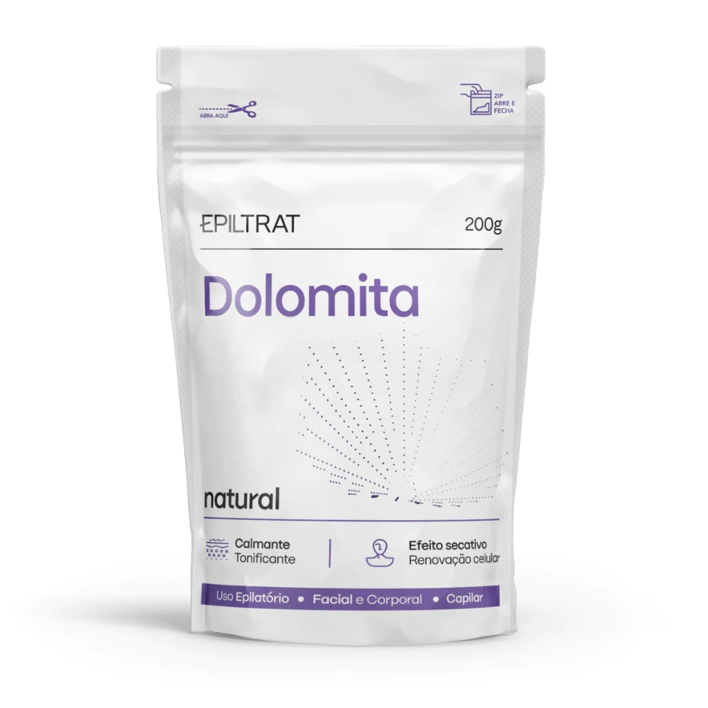 Labotrat Dolomita Cosmética 200g – Argila Clareadora para Tratamento Facial e Corporal