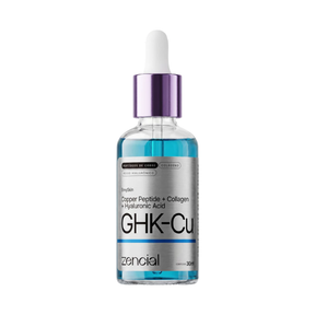 Zencial EnvySkin GHK-Cu 30ml | Sérum Facial com Peptídeos de Cobre e Ácido Hialurônico