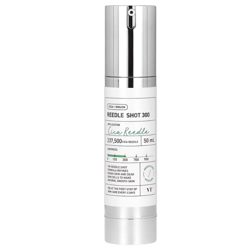 VT Reedle Shot 300 50ml – Sérum Facial Coreano com Tecnologia CICA REEDLE™ e Centella Asiática