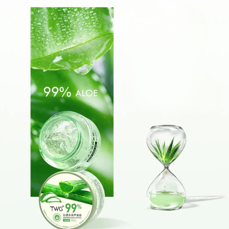 Gel 99 Aloe Vera - Acalma a pele sensível e hidrata profundamente - 260ml