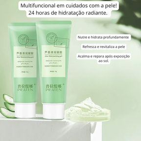 Gel Hidratante de Babosa Pilaten – Hidratação Natural e Revitalizante para Rosto e Corpo (Pague 1 e Leve 2)