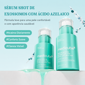 Sérum Medicube Ácido Azelaico Exosome Shot 2000 – Tratamento Calmante e Clareador