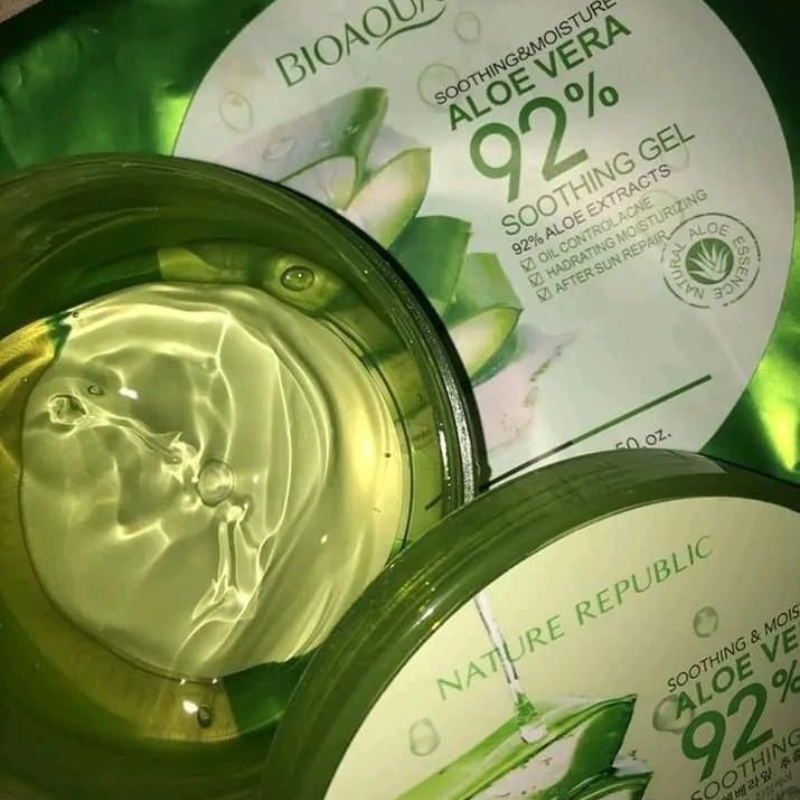 Aloe Vera Gel Calmante e Hidratante Suave - Antienvelhecimento - 300ml