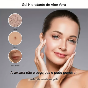 Gel Hidratante de Babosa Pilaten – Hidratação Natural e Revitalizante para Rosto e Corpo (Pague 1 e Leve 2)