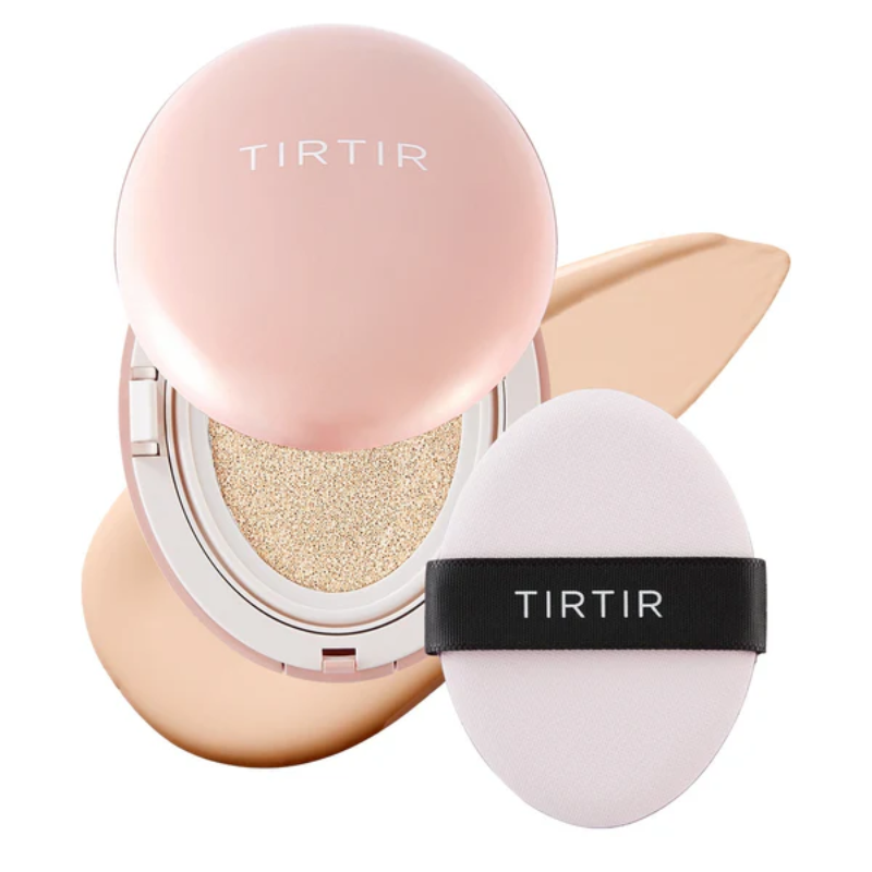 TIRTIR Mask Fit Pink Cushion – Alta Cobertura Semi-Matte FPS 50+