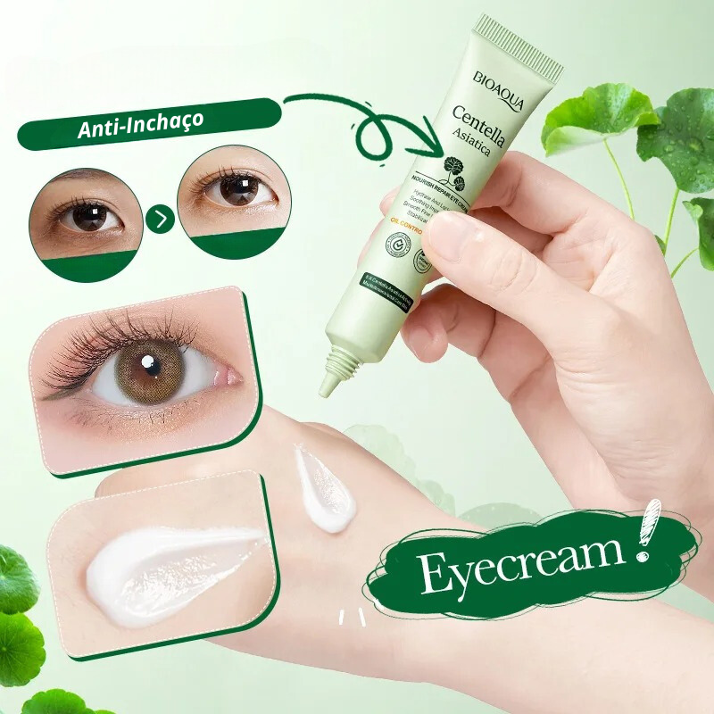 Creme Reparador para Olhos - Solução Completa para o Olhar Radiante