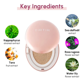 TIRTIR Mask Fit Pink Cushion – Alta Cobertura Semi-Matte FPS 50+