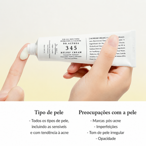 Dr. Althea 345 Relief Cream – Creme Coreano Calmante e Hidratante para Pele Sensível e Acneica