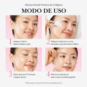 Máscara Facial Noturna de Colágeno Medicube Collagen Night Wrapping Mask
