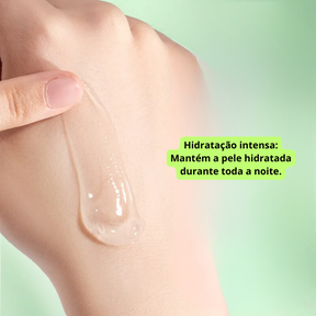 Máscara Facial Portátil de Aloe Vera - Calmante e Reparadora - 20 Unidades