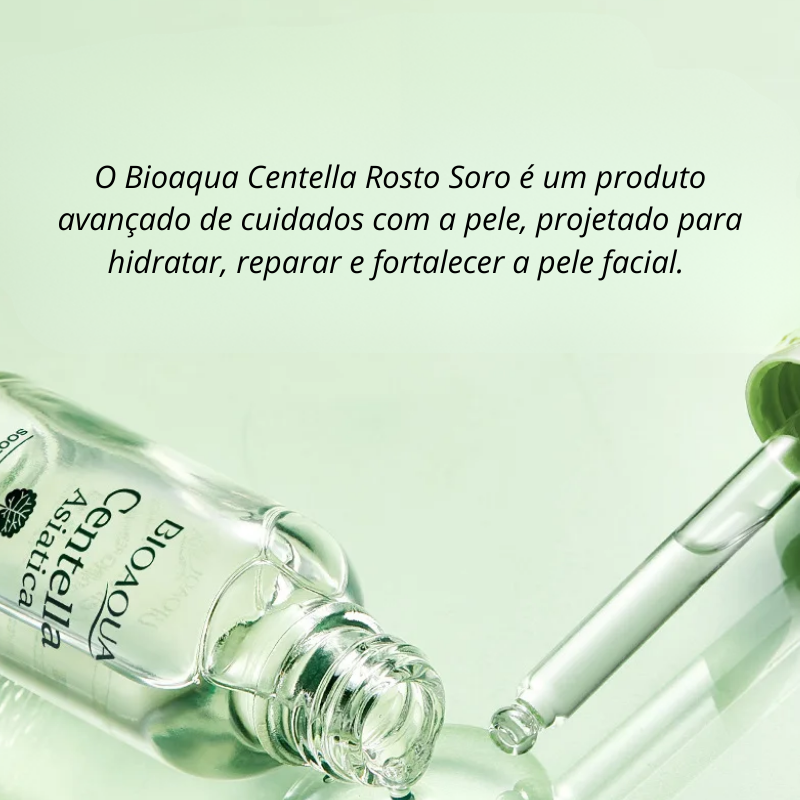 Sérum Facial Centella Asiática - Pele Macia, Suave e Saudável