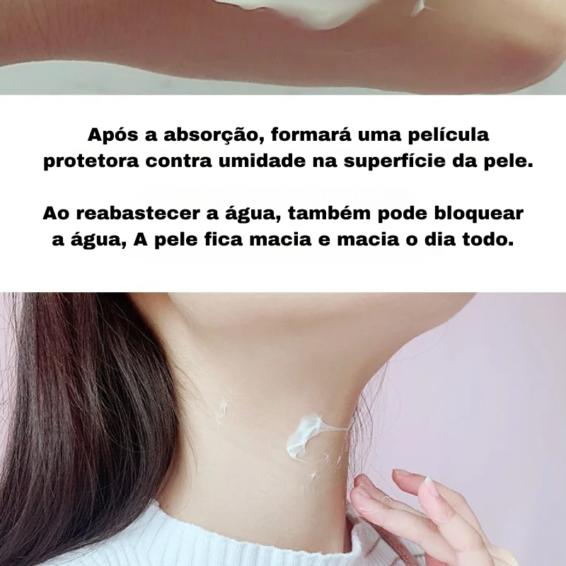 Creme Japonês de Seis Peptídeos - Hidratante Anti-Rugas e Anti-Envelhecimento Precoce para Pele Sensível