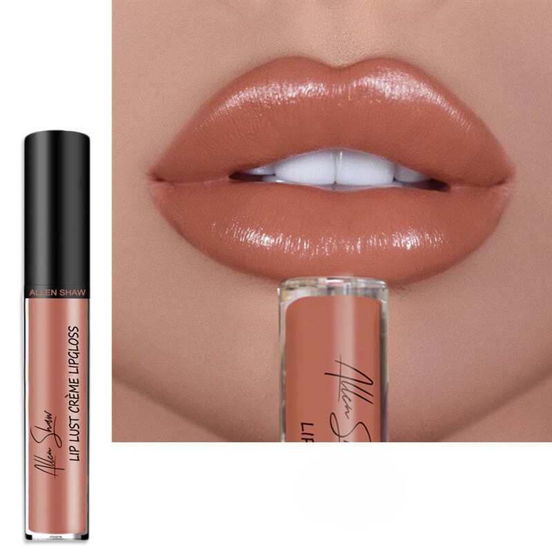 Batom Nude Creamy Semi Matte Lipgloss