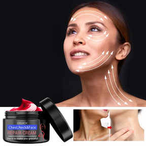 Chest neck and One - Creme com aloe vera Anti-Envelhecimento e Anti-Rugas para Rosto, Pescoço e Peito