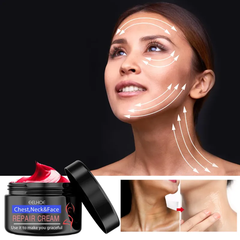 Chest neck and One - Creme com aloe vera Anti-Envelhecimento e Anti-Rugas para Rosto, Pescoço e Peito