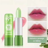 (KIT 4 BATONS + BRINDE EXCLUSIVO) Batom One Hidratante De Aloe Vera Anti Envelhecimento Labial De Longa Duração