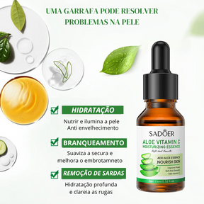 Kit Aloe Vera Cuidados Com a Pele - Rejuvenescimento facial