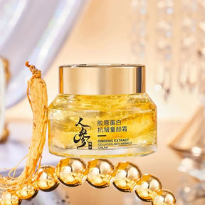 Creme Facial de Ginseng Dourado 24K – Hidratação e Rejuvenescimento Profundo