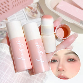 HISYI Cloud Velvet Blush Stick – Blush em Bastão Aveludado Coreano