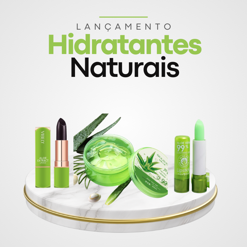 Combo Hidratantes Naturais