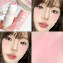 HISYI Cloud Velvet Blush Stick – Blush em Bastão Aveludado Coreano