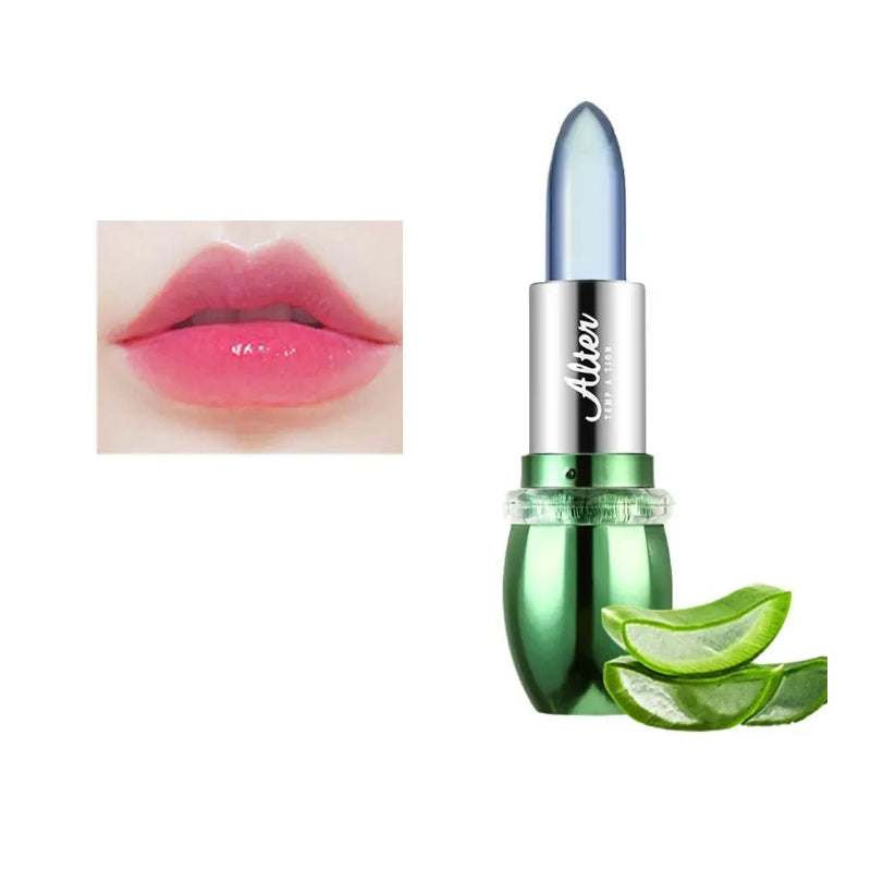 Batom de Aloe Vera Rejuvenescimento Labial Longa Duração