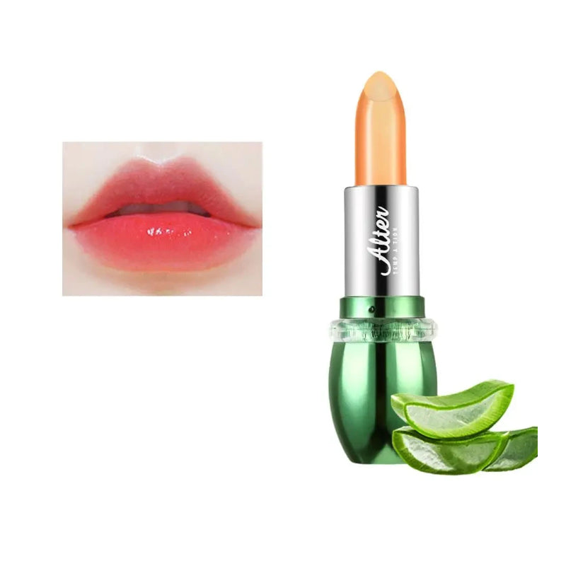 Batom de Aloe Vera Rejuvenescimento Labial Longa Duração