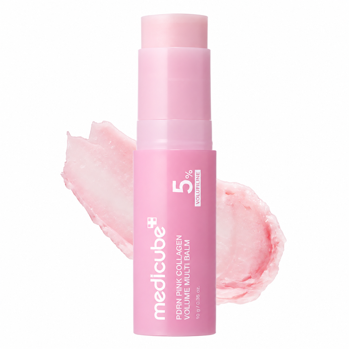 Medicube PDRN Pink Colágeno Volume Multi Balm | 5% Volufiline para Lábios Mais Volumosos