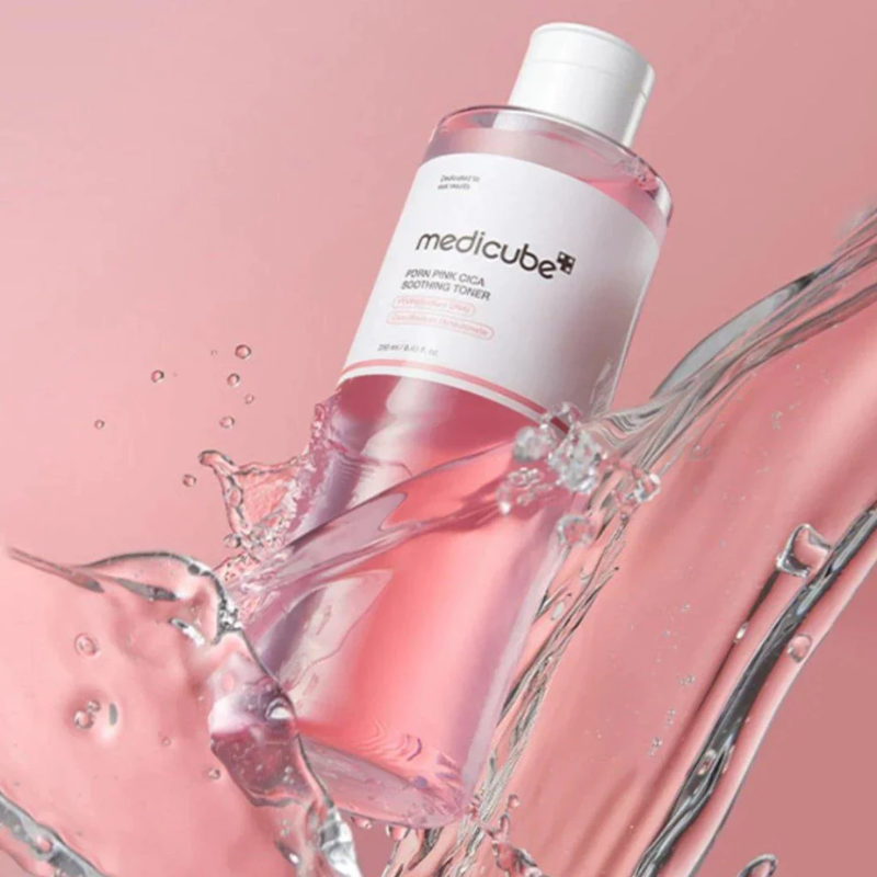 Tônico Medicube PDRN Pink Peptide – Calmante, Reparador e Glow Natural (250ml)