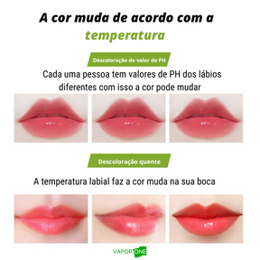 Batom Premium Vapor One Aloe Vera Longa Duração a Prova D'água