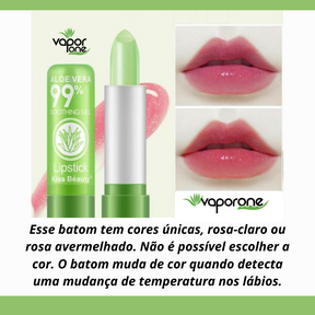 Batom One Hidratante De Aloe Vera Anti Envelhecimento Labial De Longa Duração